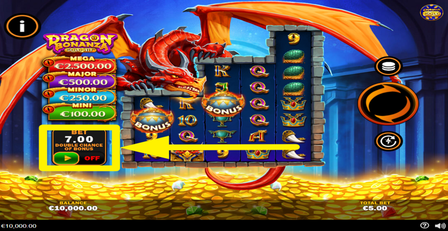 Gold Hit Dragon Bonanza Extra Bet