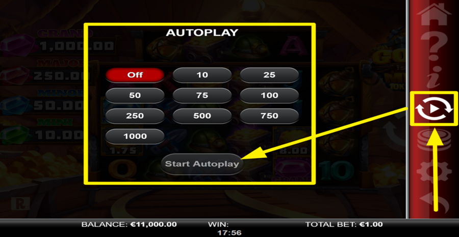 Gold Is All Mine 10k Ways Autoplay