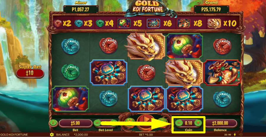 Gold Koi Fortune Coin Value