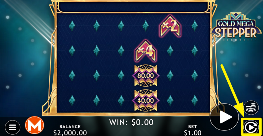 Gold Mega Stepper Autoplay