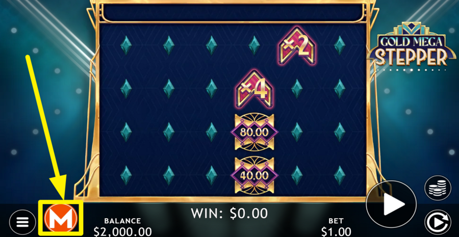 Gold Mega Stepper Buy Bonus