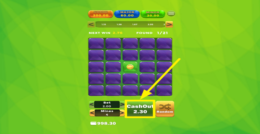 Gold Mine Hunter Cash Out