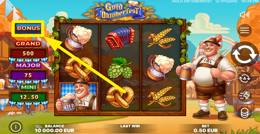 Gold Oktoberfest Buy Bonus