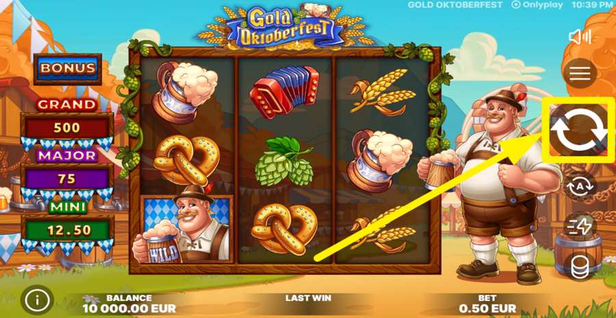 Gold Oktoberfest Spin