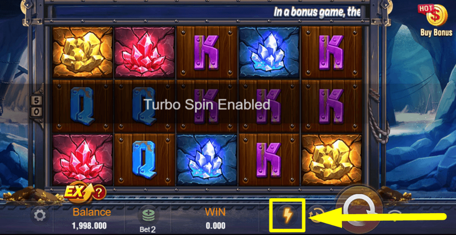 Gold Rush Turbo Feature