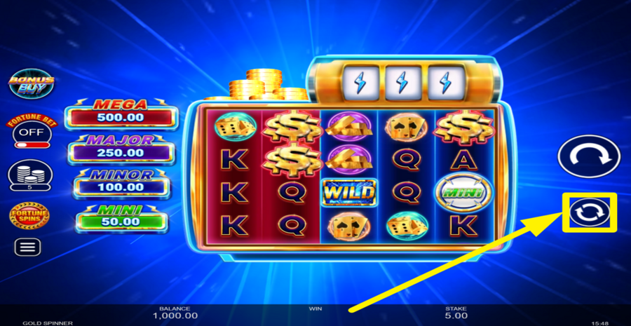 Gold Spinner Autoplay