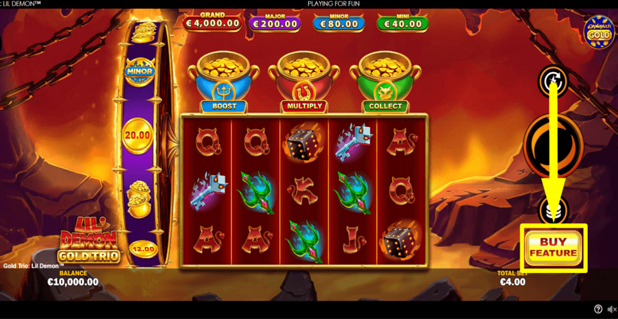 Gold Trio Lil Demon Buy Feature