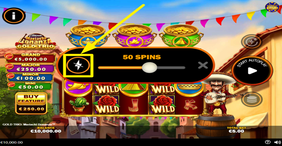 Gold Trio Mariachi Bonanza Turbo