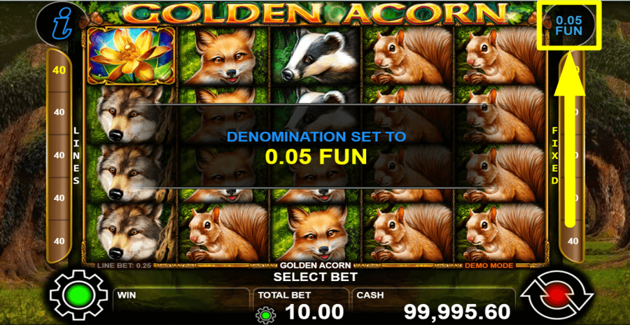 Golden Acorn Denomination