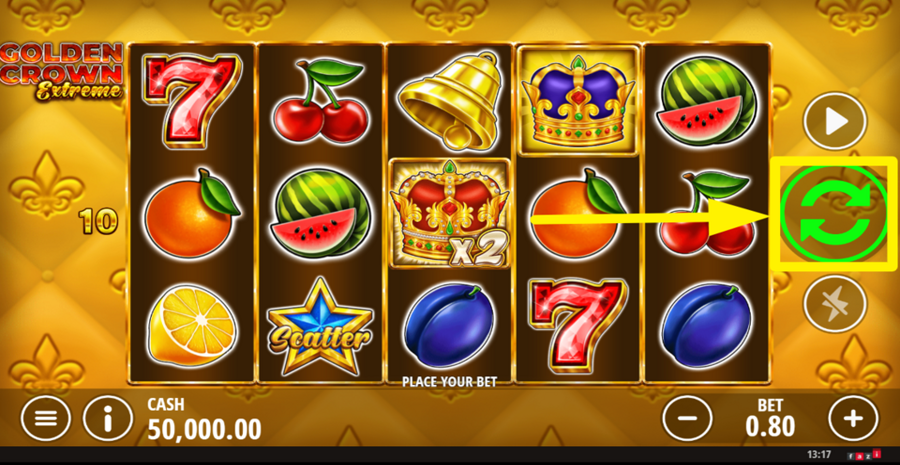 Golden Crown Extreme Spin