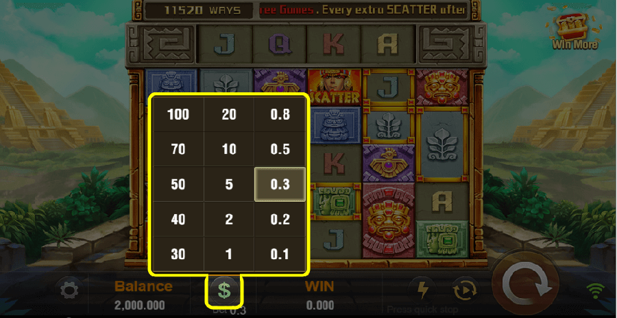 Golden Empire Bet Select