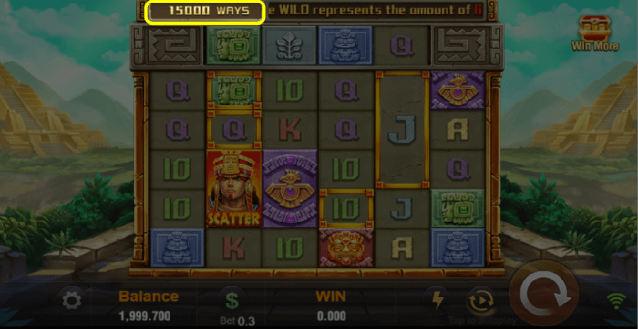 Golden Empire Paylines