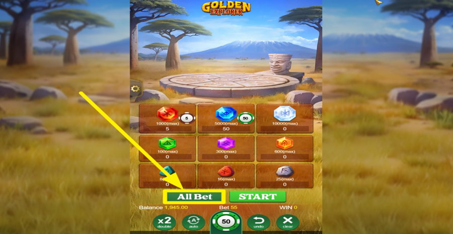 Golden Explorer Choose All