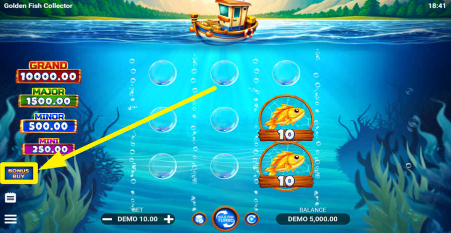 Golden Fish Collector Bonus Buy
