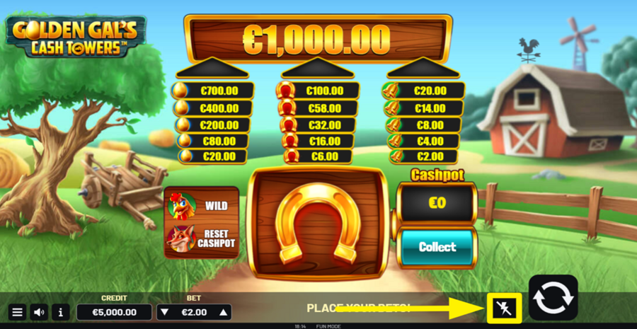 Golden Gals Cash Towers Turbo