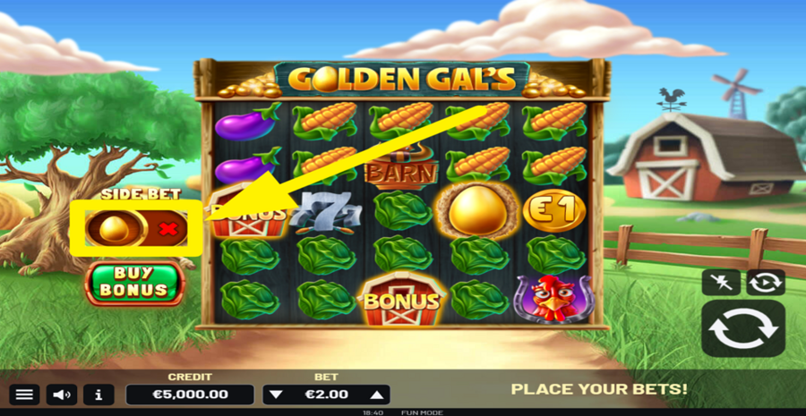Golden Gals Side Bet