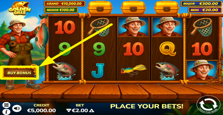Golden Gills Buy Bonus