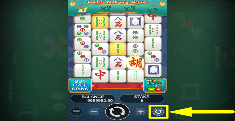 Golden Mahjong Deluxe Autoplay Feature
