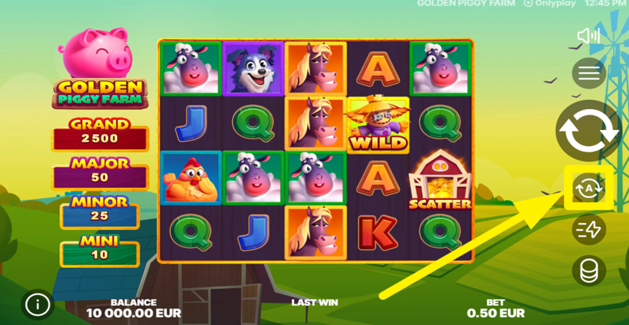 Golden Piggy Farm Autoplay