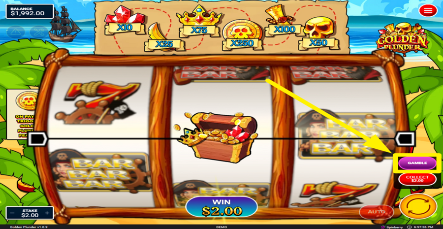 Golden Plunder Gamble