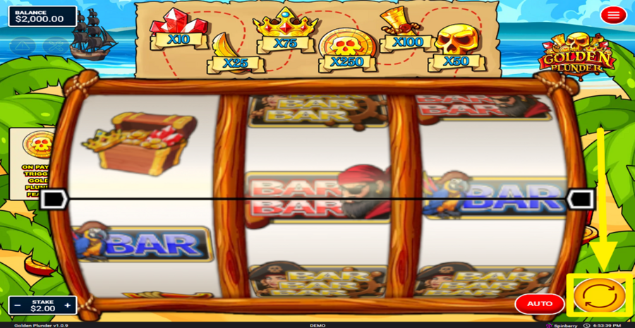 Golden Plunder Spin