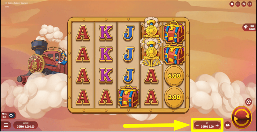 Golden Railway Journey Bet Value