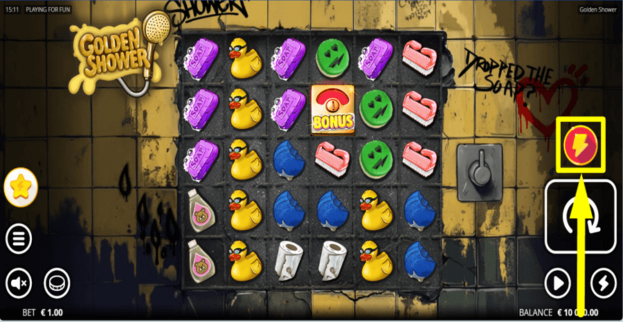 Golden Shower Bonus Feature