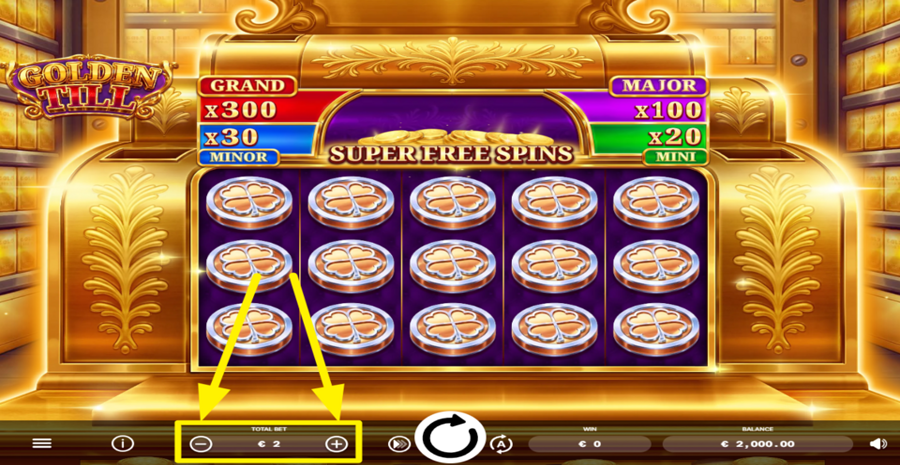 Golden Till Adjust Bet