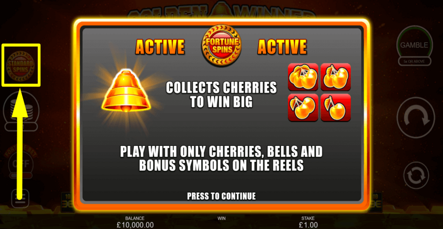 Golden Winner Slot Review, Bonuses & Free Play (94.5% RTP)
