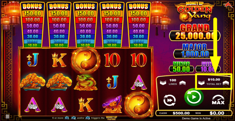 Golden Yang Bet Value