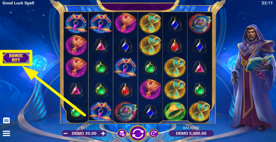 Good Luck Spell Buy Bonus
