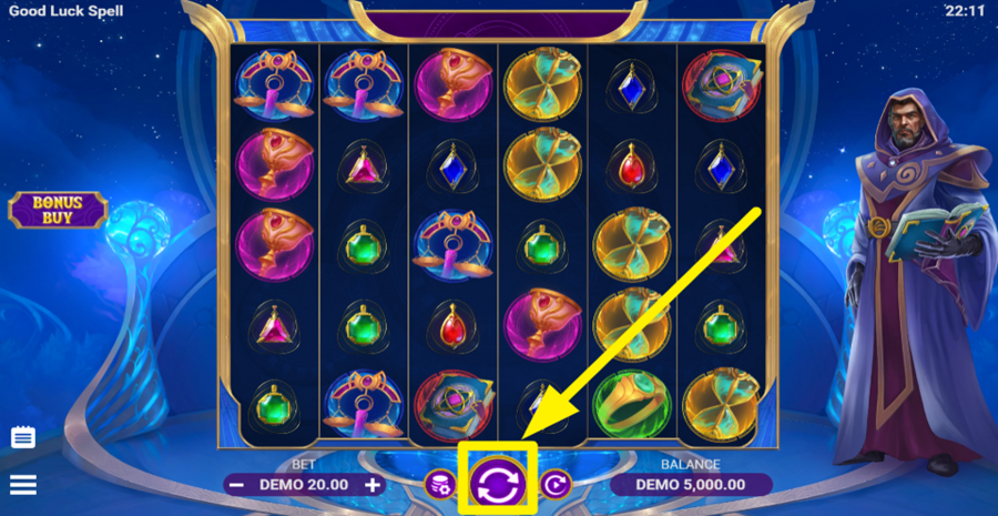 Good Luck Spell Spin