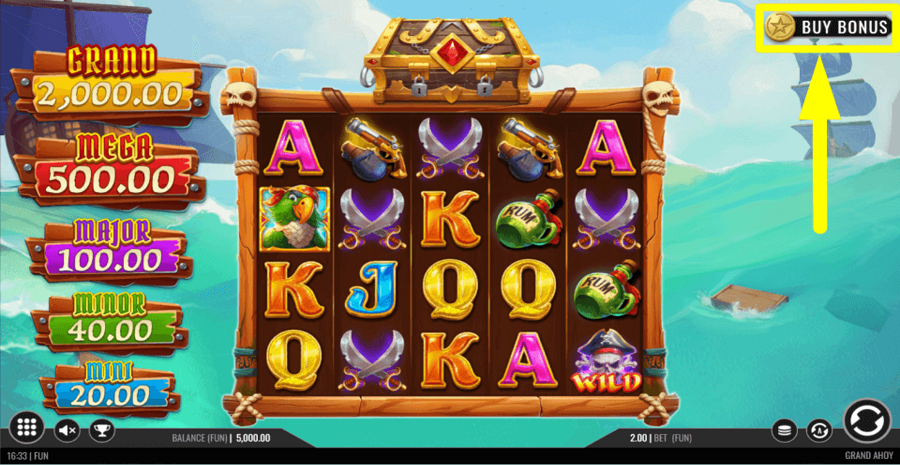 Grand Ahoy Buy Feature