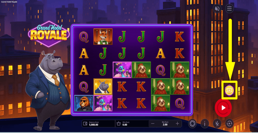 Grand Hotel Royale Buy Feature