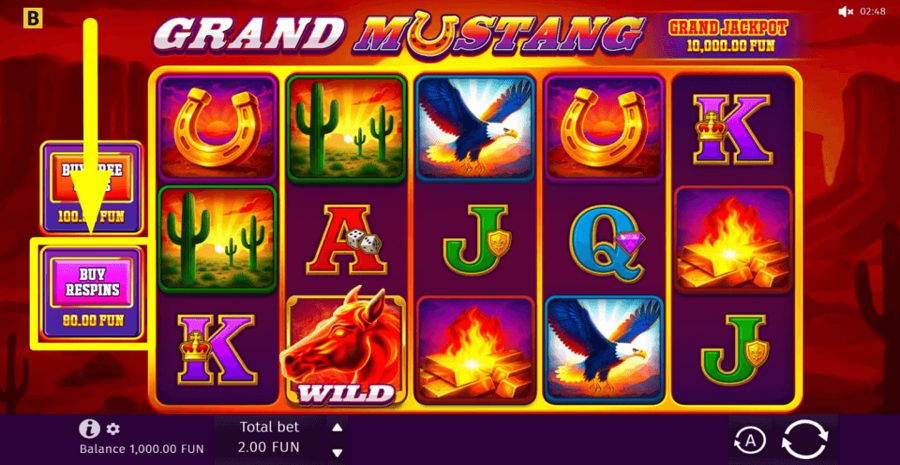 Grand Mustang Respins Feature