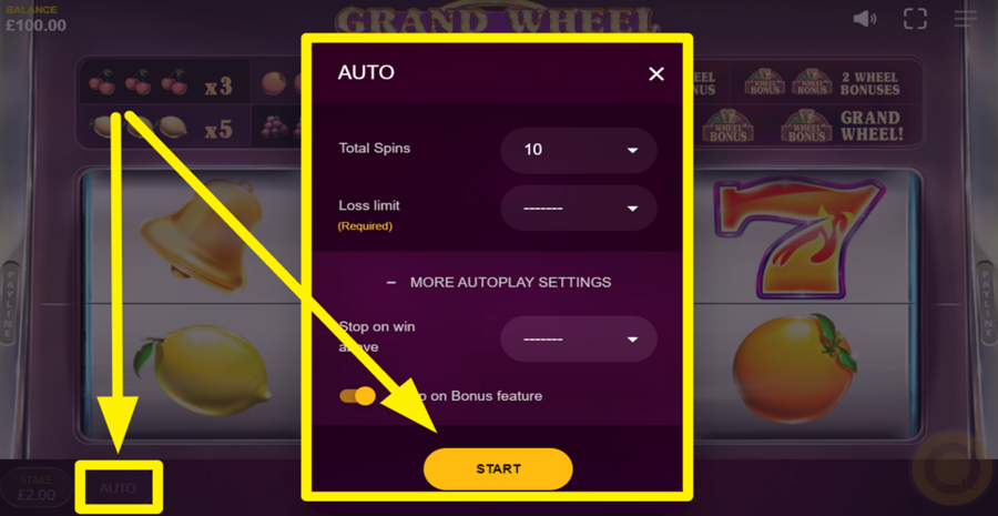 Grand Wheel Autoplay