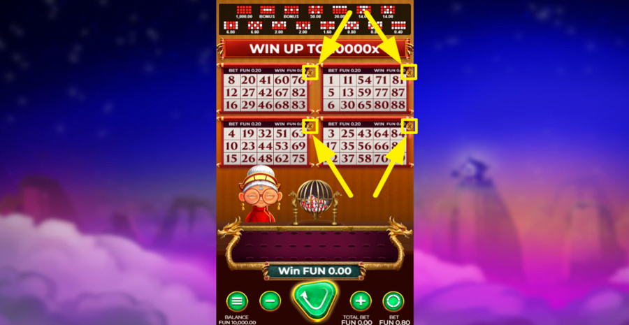 Grandma Bingo Adjust Bingo Cards