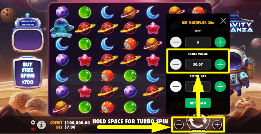 Gravity Bonanza Coin Value