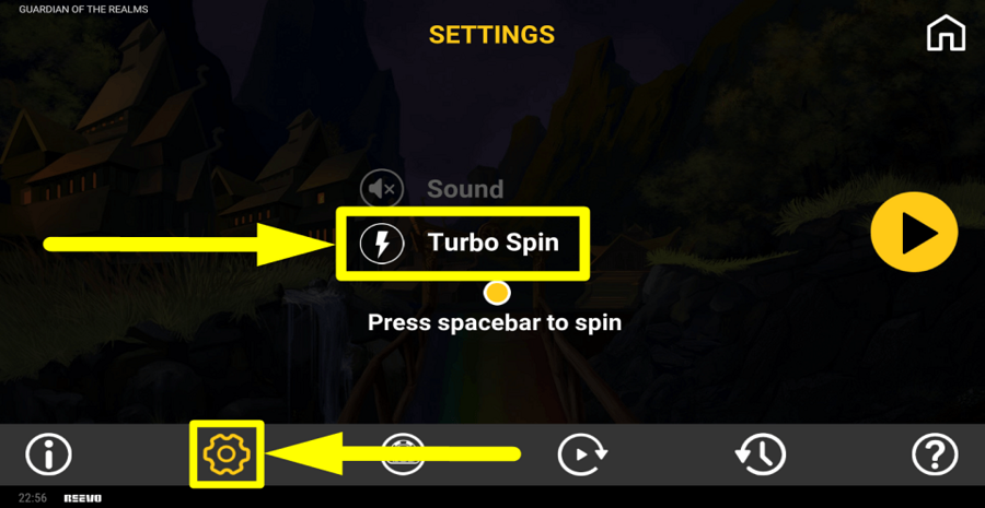 Guardian Of The Realms Turbo Feature
