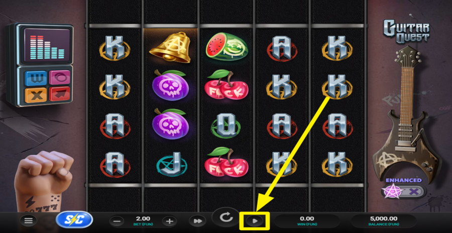 Guitar Quest Autoplay