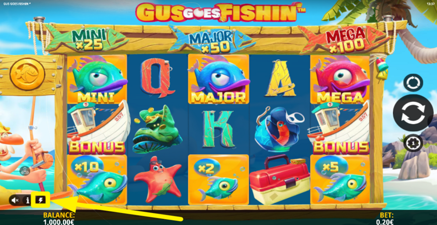 Gus Goes Fishin Turbo