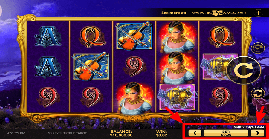 Gypsy 3 Triple Tarot 1