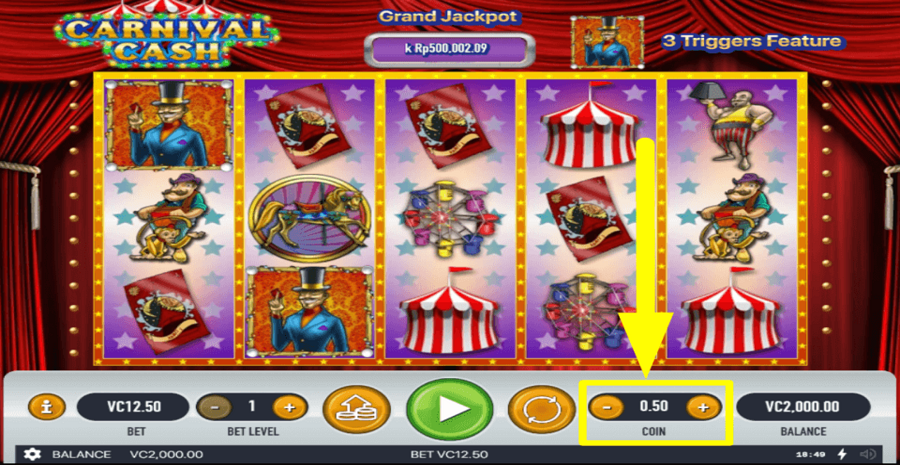 Habanero Carnival Cash Coin Value