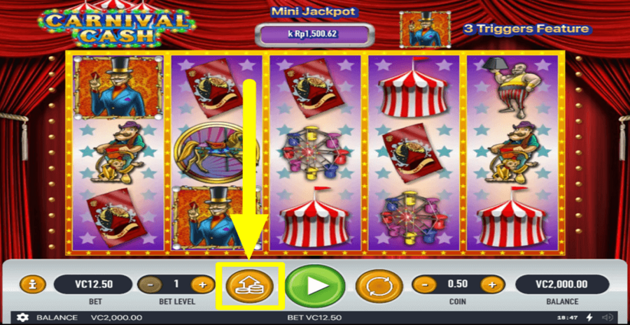 Habanero Carnival Cash Max Bet