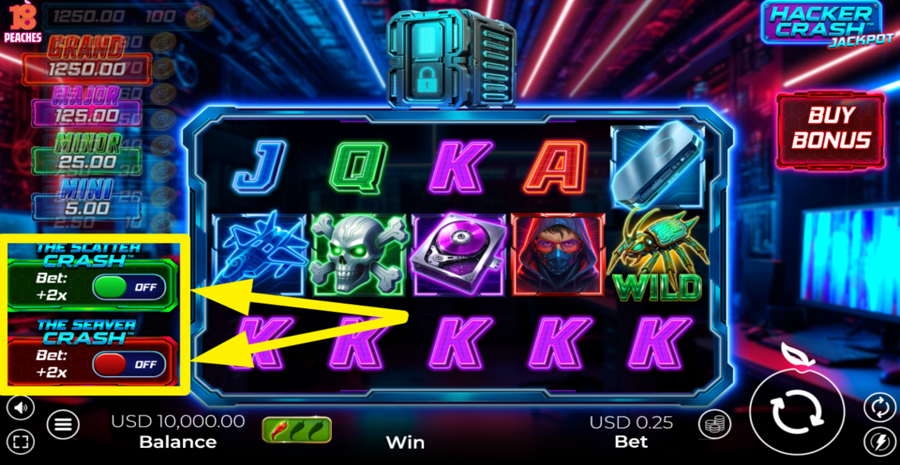 Hacker Crash Jackpot Power Bet