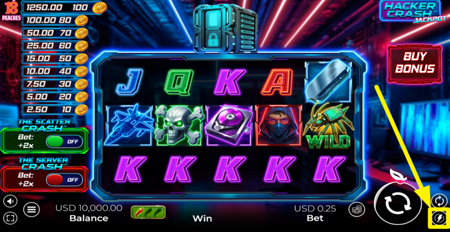 Hacker Crash Jackpot Turbo