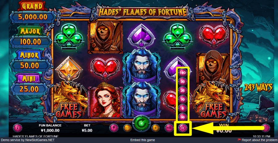 Hades Flames Of Fortune Autoplay Feature