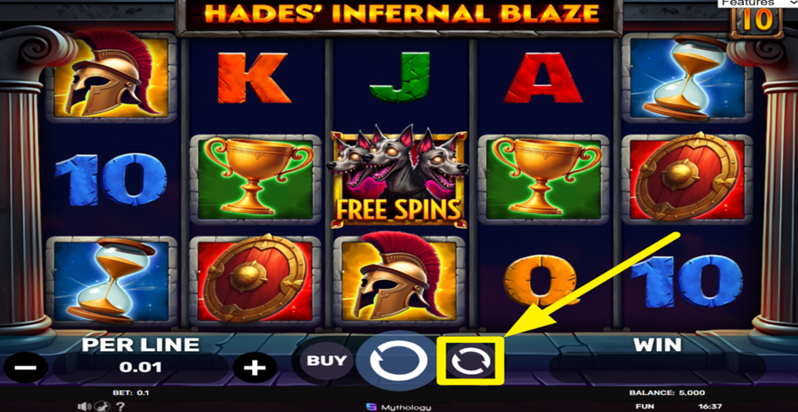 Hades Infernal Blaze Autoplay