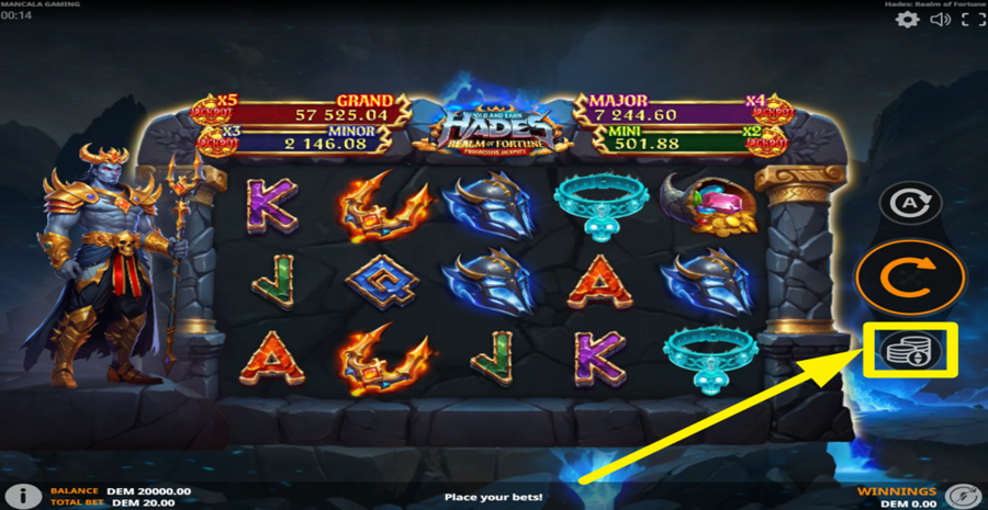 Hades Realm Of Fortune Adjust Bet