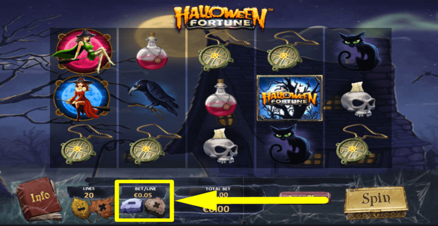 Halloween Fortune Bet Value